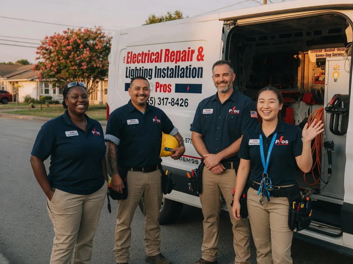 Licensed Electrician company in Glidden, TX